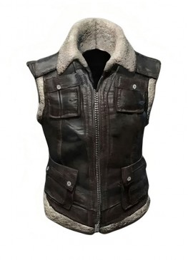 Pubg Biker Leather Vest
